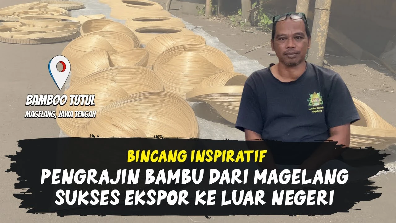 Cat Kayu Biopaint Dipakai Pengrajin Bambu Kelas Ekspor, Ini Alasannya